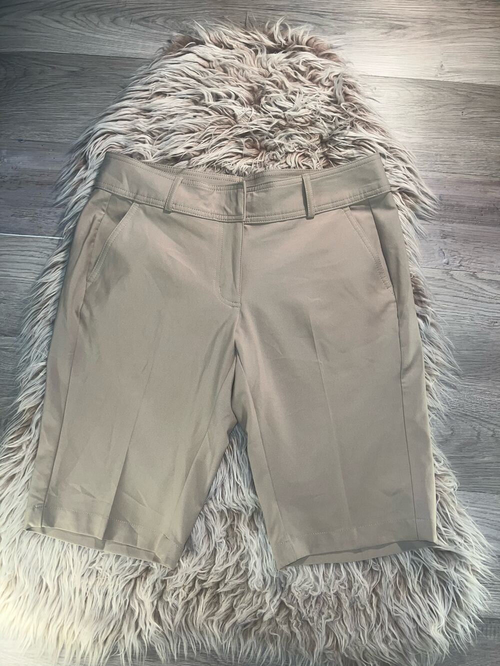 Pebble beach women’s performance tan shorts
